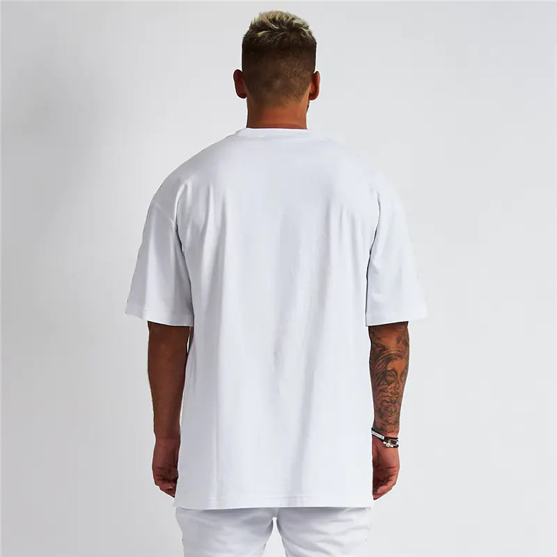 Relaxed Cotton Sports Tee