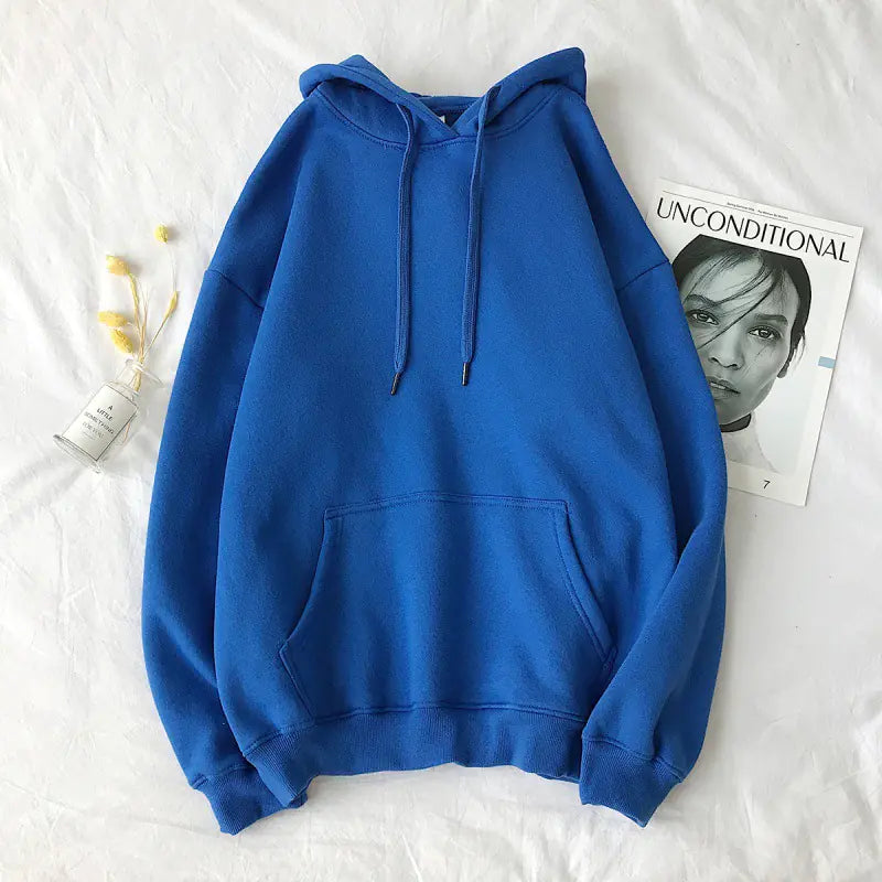 Men's Casual Solid Hoodie
