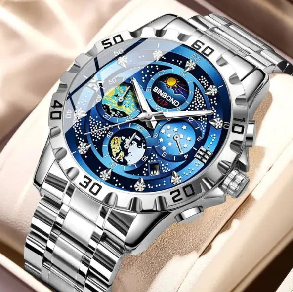 Elegant Three-Pin Quartz Watch