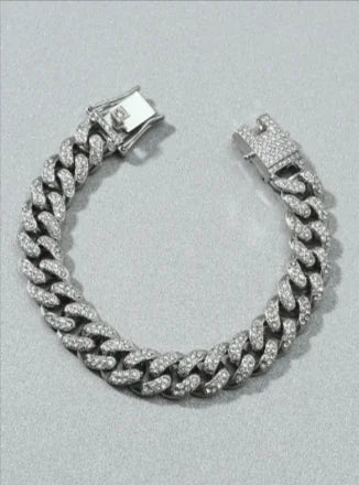Men’s Floral Diamond Bracelet