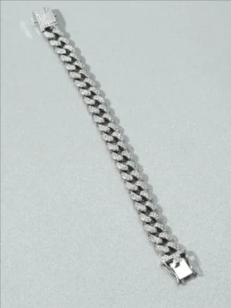 Men’s Floral Diamond Bracelet