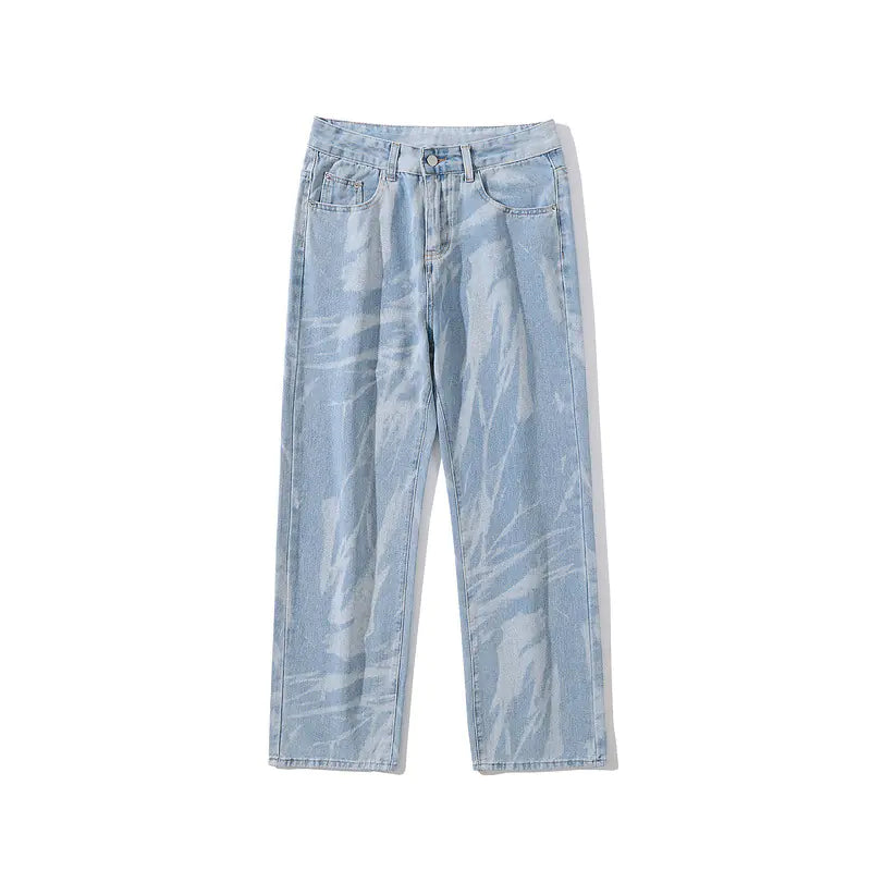 Men's Relax-Fit Tie Dye Denim
