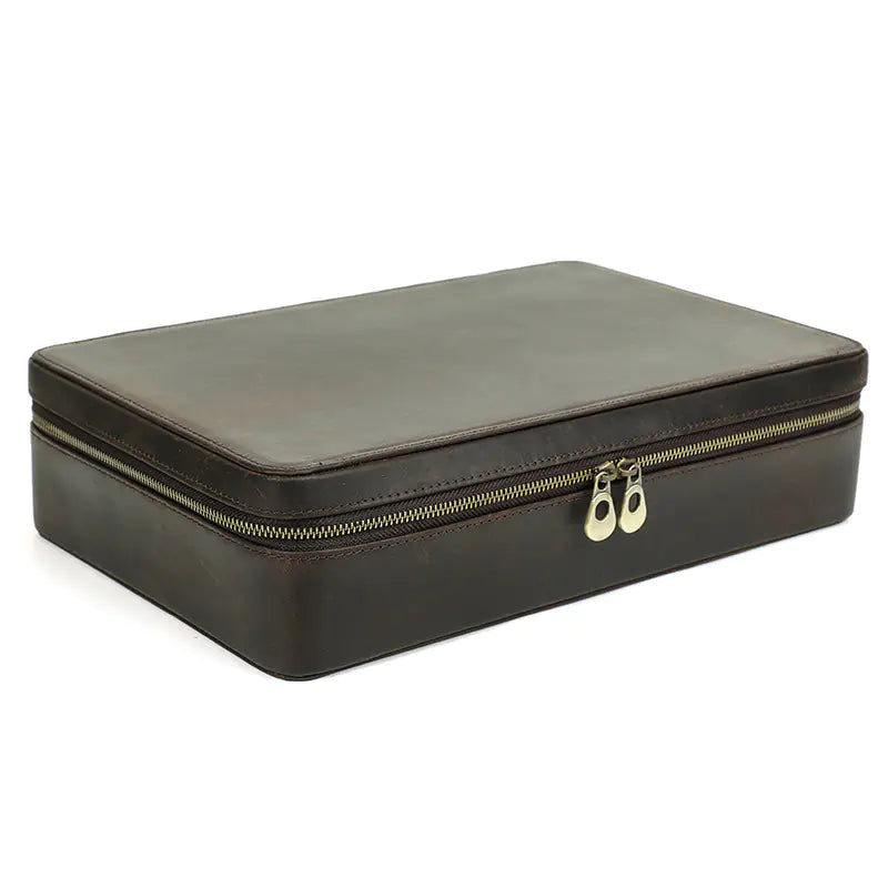 Classic Leather Watch Collector's Box