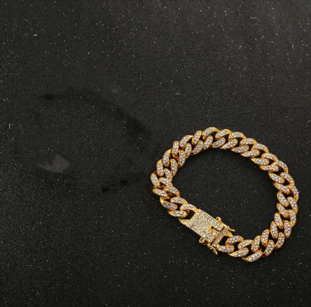 Men’s Floral Diamond Bracelet