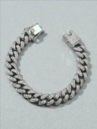 Men’s Floral Diamond Bracelet