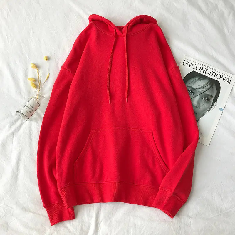 Men's Casual Solid Hoodie