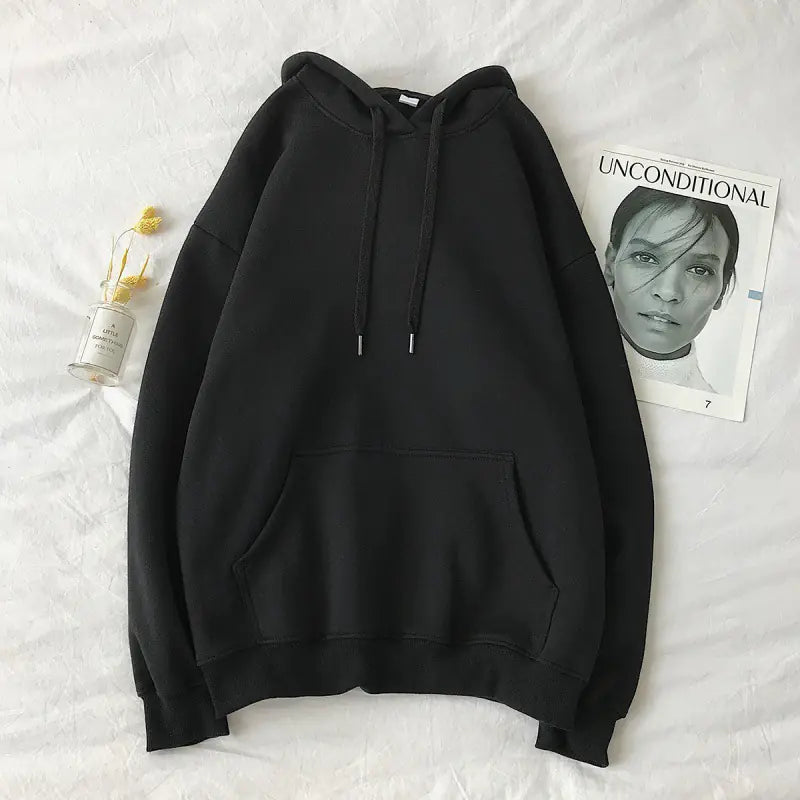 Men's Casual Solid Hoodie