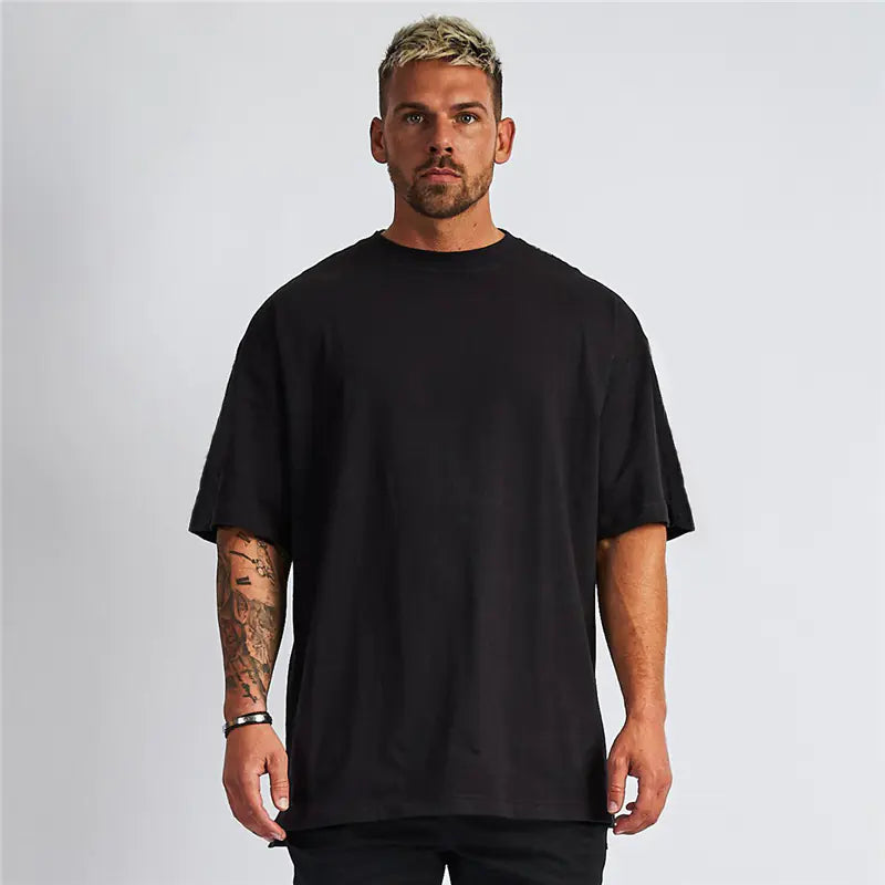 Relaxed Cotton Sports Tee