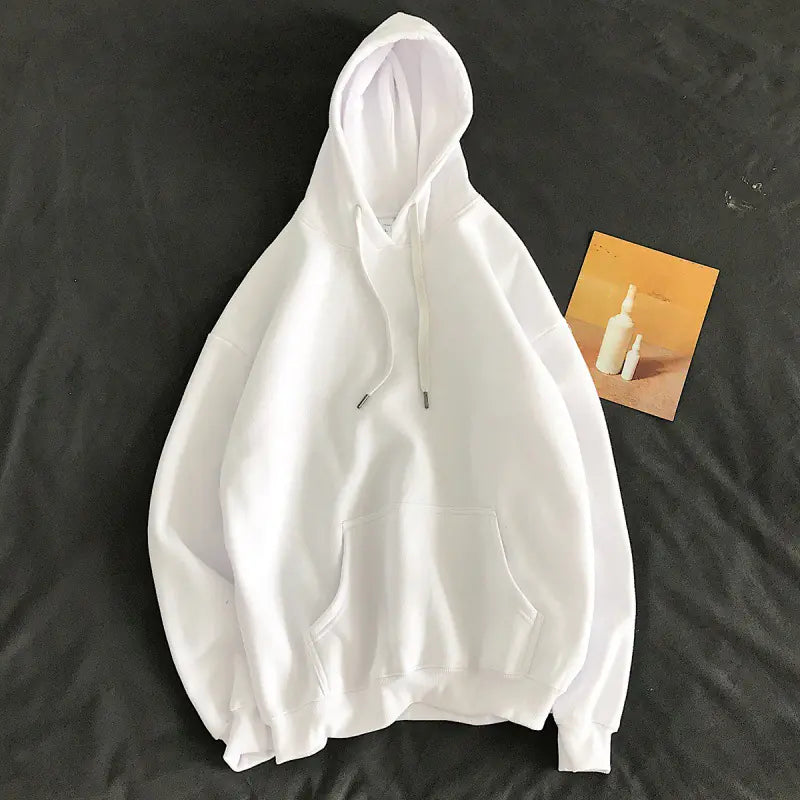 Men's Casual Solid Hoodie