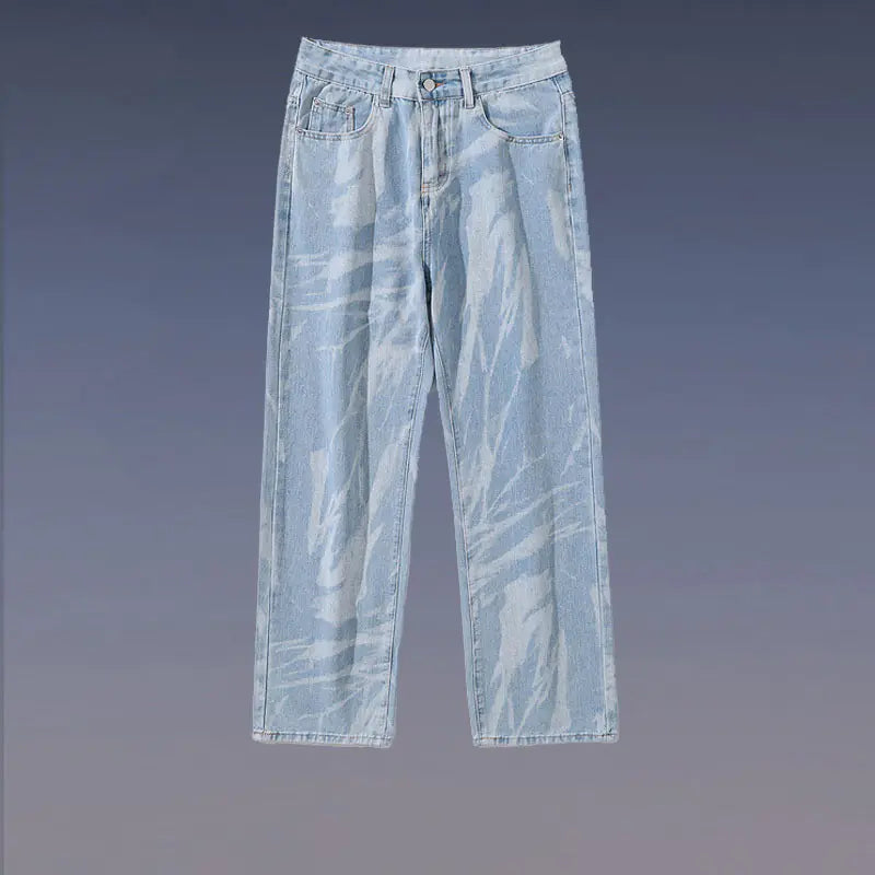 Men's Relax-Fit Tie Dye Denim