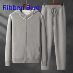 Men's Thick Hooded Casual Loose Tappered Suit