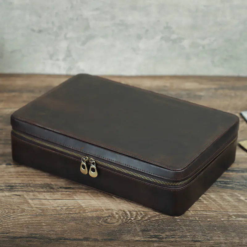 Classic Leather Watch Collector's Box