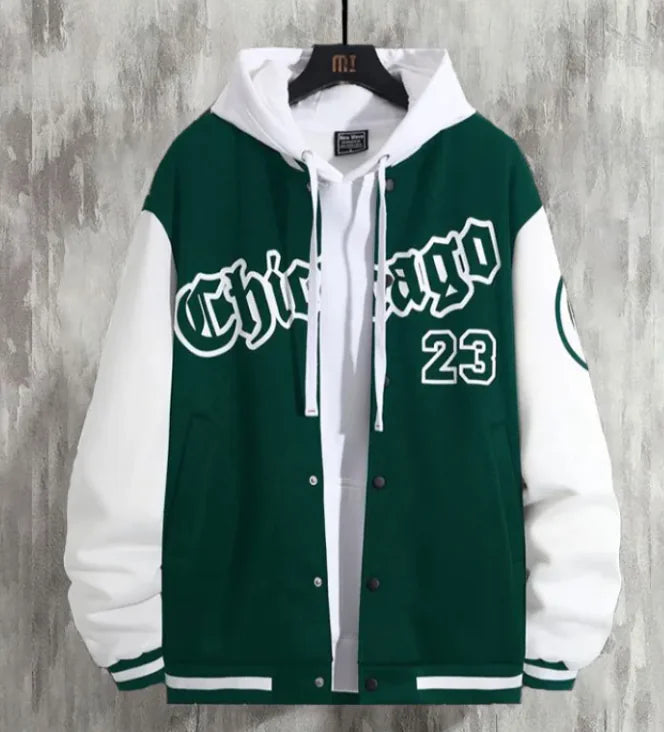 Urban Letterman Velvet-Lined Jacket