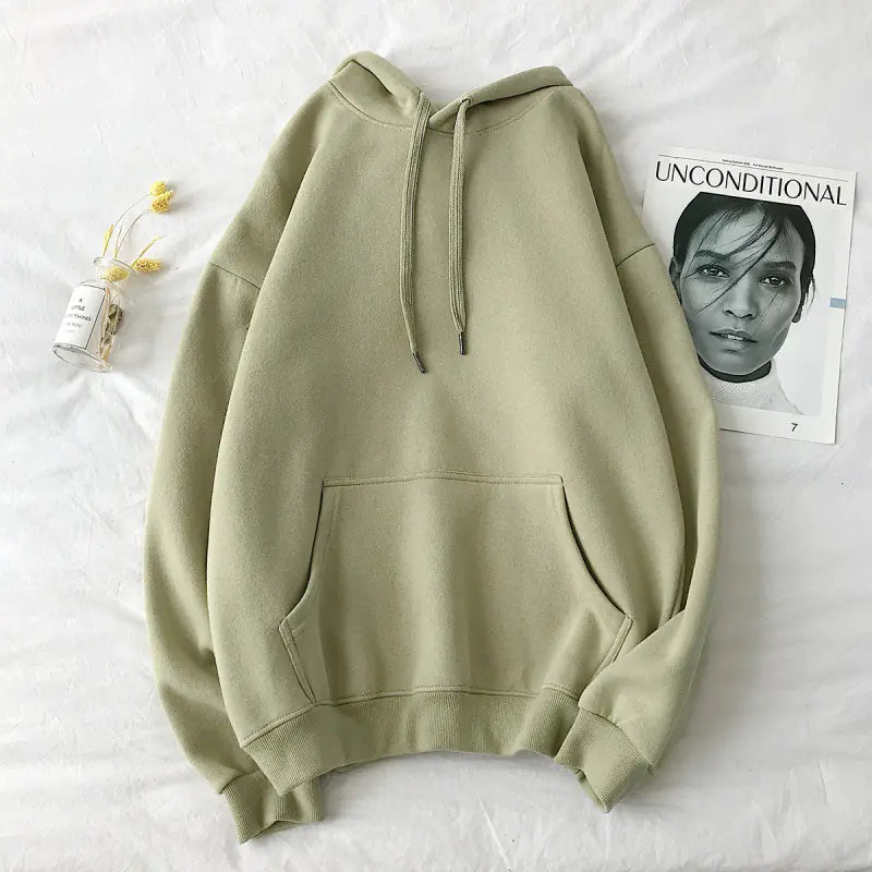 Men's Casual Solid Hoodie